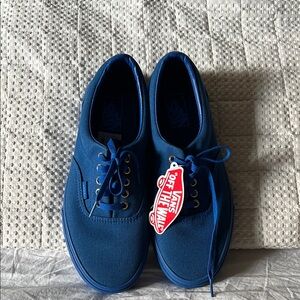 Vans Blue Sneakers Canvas Low-Top